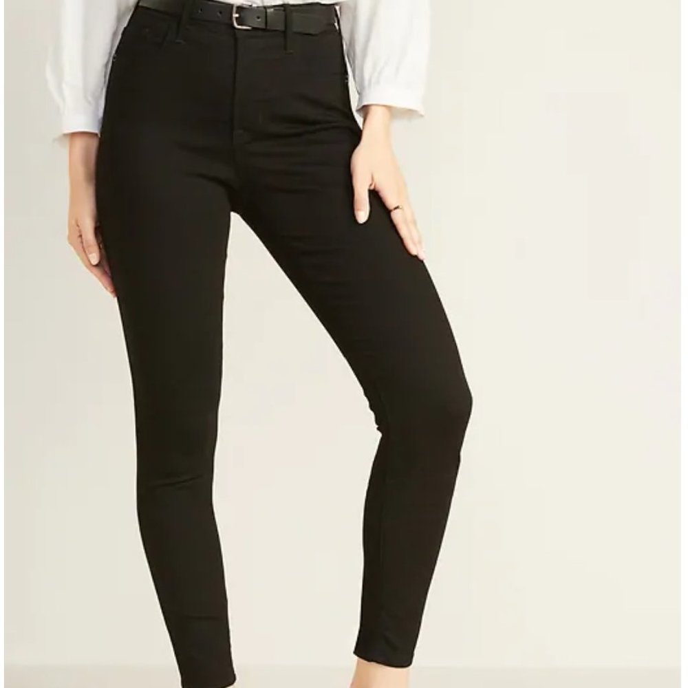 NWT Old Navy High Waist Rockstar Jeans 10P